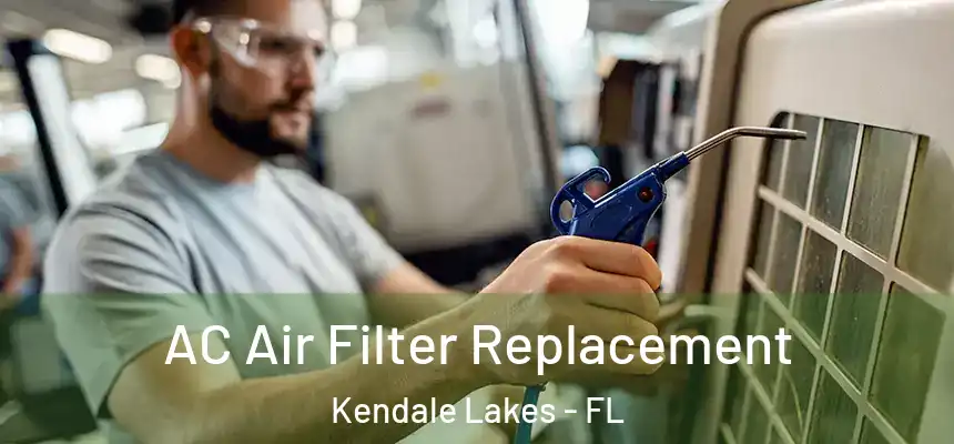  AC Air Filter Replacement Kendale Lakes - FL
